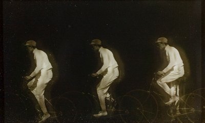 Człowiek na rowerze autorstwa Etienne Jules Marey