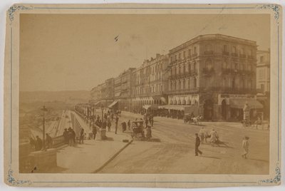 Algier - Boulevard de la Republique autorstwa Etienne Neurdein