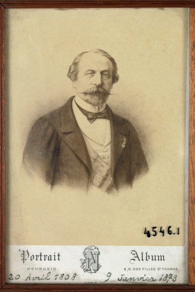 Portret cesarza Napoleona 3 autorstwa Etienne & Neurdein Louis Antonin (1846 p. 1915) Neurdein
