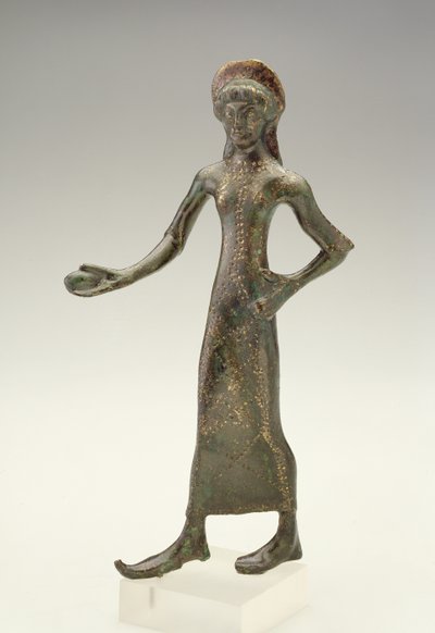 Tańcząca dziewczyna (brąz) autorstwa Etruscan