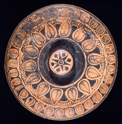 Patera. Ceramika czerwonofigurowa ze Spiny (Emilia Romagna). Cywilizacja etruska, IV wiek p.n.e. autorstwa Etruscan