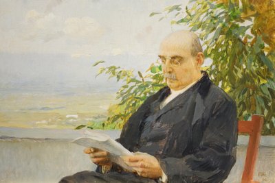 Portret Corrado Ricci autorstwa Ettore Tito