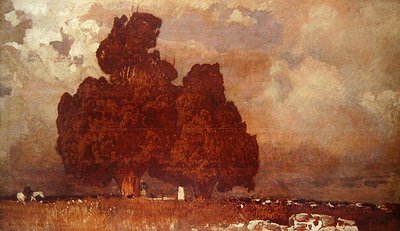 Grób Hannibala autorstwa Eugen Felix Prosper Bracht