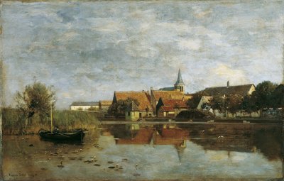 Widok na Giessen (Brabancja Północna) autorstwa Eugen Jettel