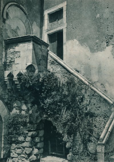 Cichy zakątek Taorminy, Sycylia, Włochy, 1927 autorstwa Eugen Poppel