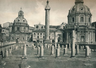 Forum Trajana, Rzym, Włochy, 1927 autorstwa Eugen Poppel