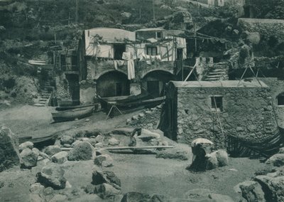 Dom na Marinie Grande, Capri, Włochy, 1927 autorstwa Eugen Poppel