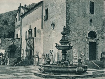 Fontanna publiczna, Palermo, Sycylia, Włochy, 1927 autorstwa Eugen Poppel