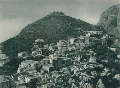 Widok na Capri z Monte Tiberio, Włochy, 1927 autorstwa Eugen Poppel
