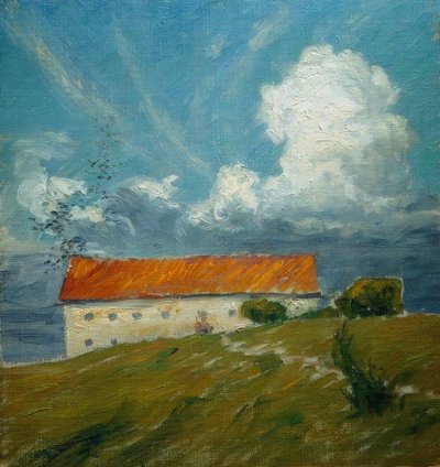 Stary zamek, Sketch autorstwa Eugen Prinz von Schweden