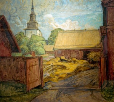 Ladugard, Örberga autorstwa Eugen Prinz von Schweden