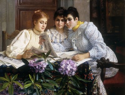 Wybór Trousseau autorstwa Eugen von Blaas