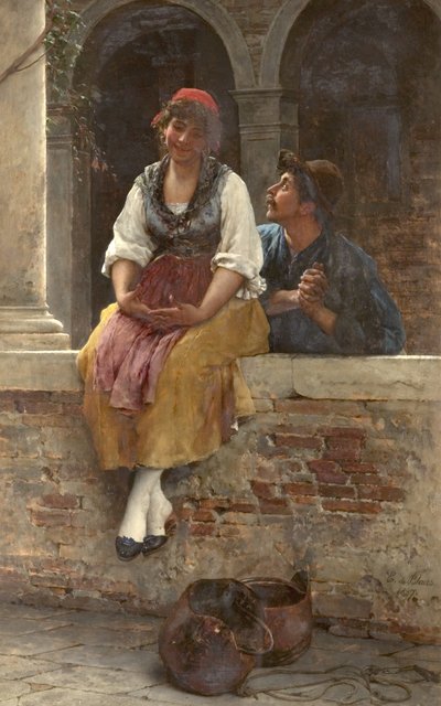 Oferta, 1887 autorstwa Eugen von Blaas