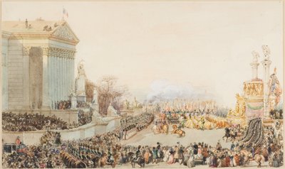 Tłumaczenie popiołów Napoleona: 15 grudnia autorstwa Eugene Louis Lami