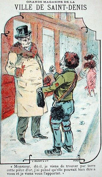 Uczciwe dziecko, ok. 1900 (kolor lito) autorstwa Eugene (after) Oge