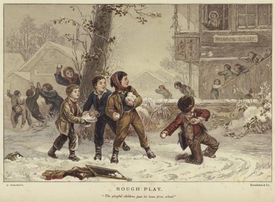Ostra gra autorstwa Eugene Alexis Girardet