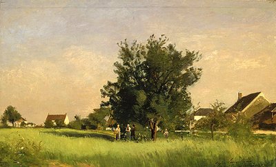 Krajobraz autorstwa Eugene Antoine Samuel Lavieille