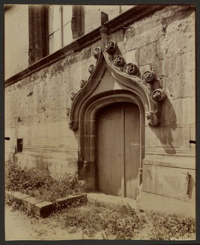 Pałac Sprawiedliwości w Beauvais autorstwa Eugène Atget