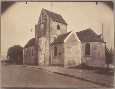 Bures (Kościół) autorstwa Eugène Atget