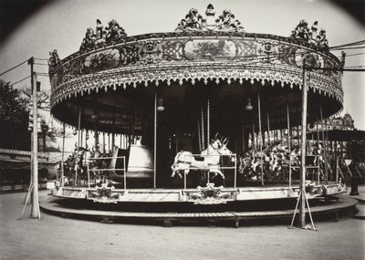 Karuzela autorstwa Eugène Atget