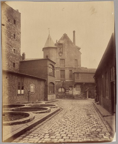 [Zamek Białej Królowej, ul. des Gobelins 17] autorstwa Eugène Atget