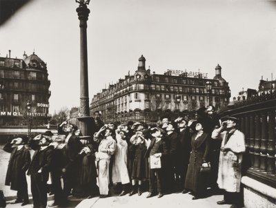Zaćmienie, 1911 autorstwa Eugène Atget