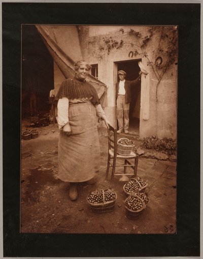 Kobieta z Verrières autorstwa Eugène Atget