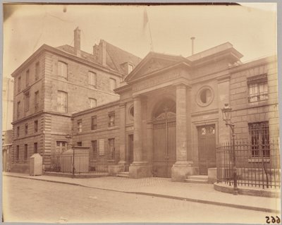 Szpital Miłosierdzia autorstwa Eugène Atget