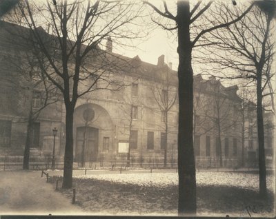 Hôtel Scipion Sardini, Rue Scipion autorstwa Eugène Atget
