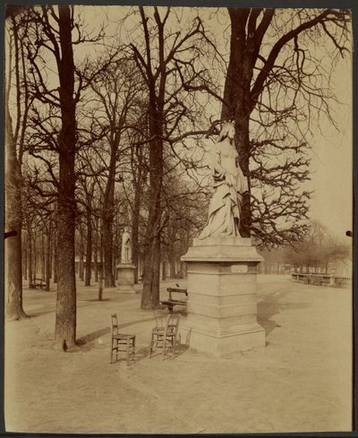 Ogród Luksemburski autorstwa Eugène Atget