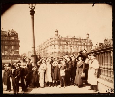 Zaćmienie, kwiecień 1912 autorstwa Eugène Atget