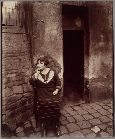 La Villette, ulica Asselin autorstwa Eugène Atget