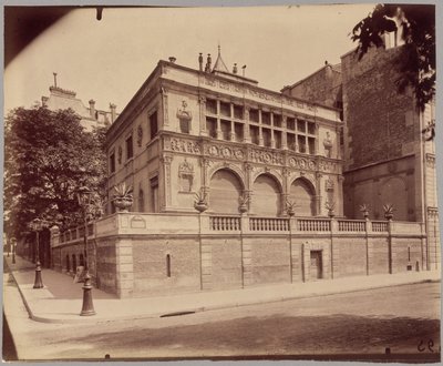 Maison François, Cours-la-Reine autorstwa Eugène Atget