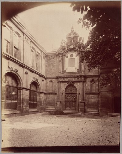 [Mały Luksemburg, wejście do oratorium Marii de Medici] autorstwa Eugène Atget
