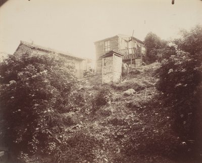 Poterne des Peupliers autorstwa Eugène Atget