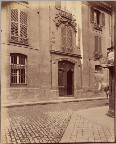 Plebania Saint-Merri, rue de la Verrerie autorstwa Eugène Atget