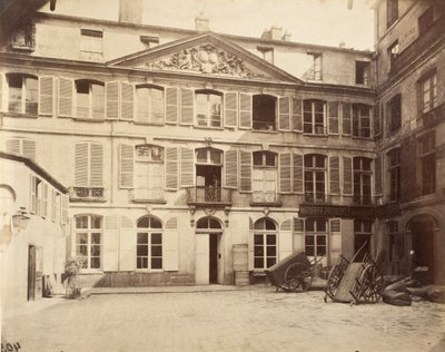Rue de Montmorency (4052) autorstwa Eugène Atget