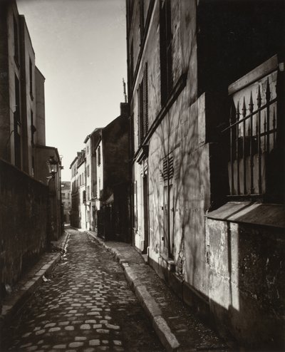 Rue St. Rustique, marzec 1922 autorstwa Eugène Atget