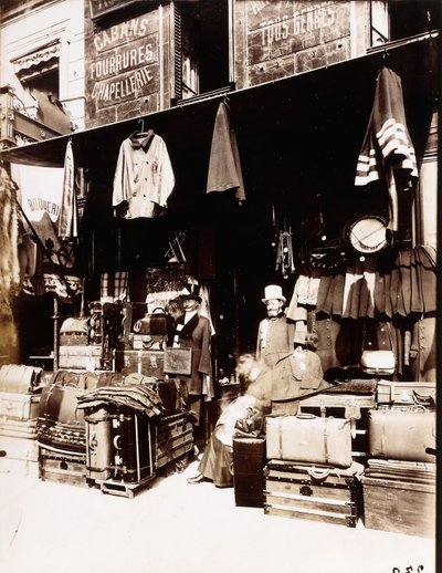 Rue de Petit Chouard autorstwa Eugène Atget