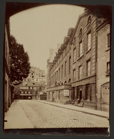 [ul. Abbaye, 6.] autorstwa Eugène Atget