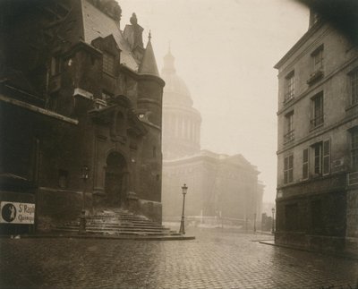 Rue de la Montagne Ste. Genevieve autorstwa Eugène Atget