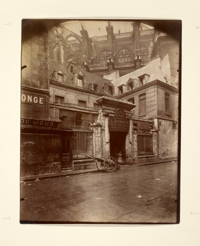 Ulica Dnia autorstwa Eugène Atget