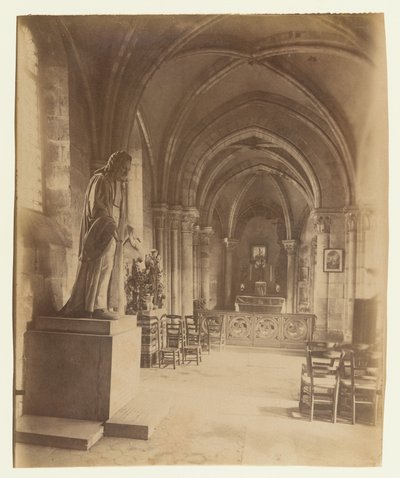 Saint-Julien-le-Pauvre autorstwa Eugène Atget
