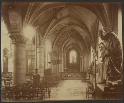 Saint-Julien-le-Pauvre autorstwa Eugène Atget