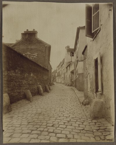 Vauvet, Stara ulica autorstwa Eugène Atget