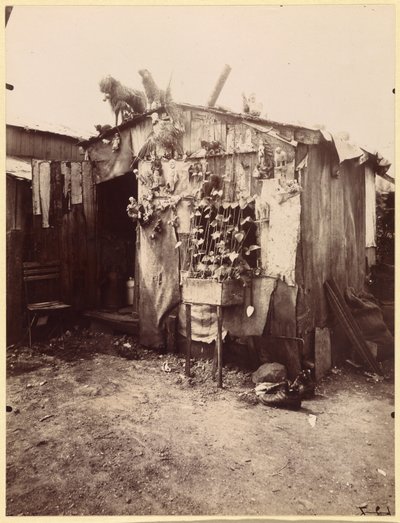 Dom zbieracza szmat autorstwa Eugène Atget