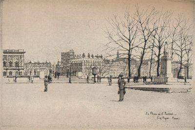 Place de lInstitut, 1915 autorstwa Eugene Bejot