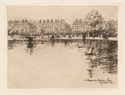 Dorzecze Tuileries autorstwa Eugene Bejot