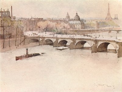 Pont Neuf, 1915 autorstwa Eugene Bejot