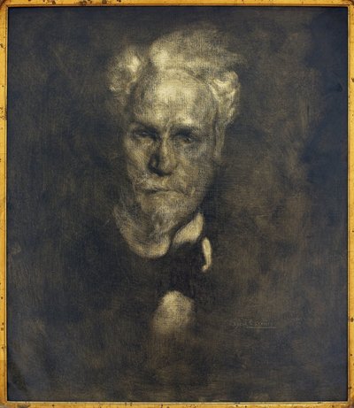 Portret Henri Rochefort (1831-1913), przed 1896 (olej na płótnie) autorstwa Eugène Carrière
